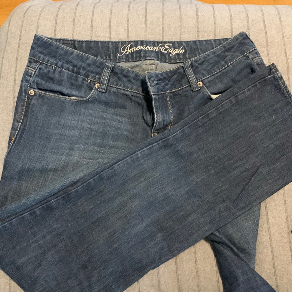 American Eagle 77 Straight Jean, 10 long